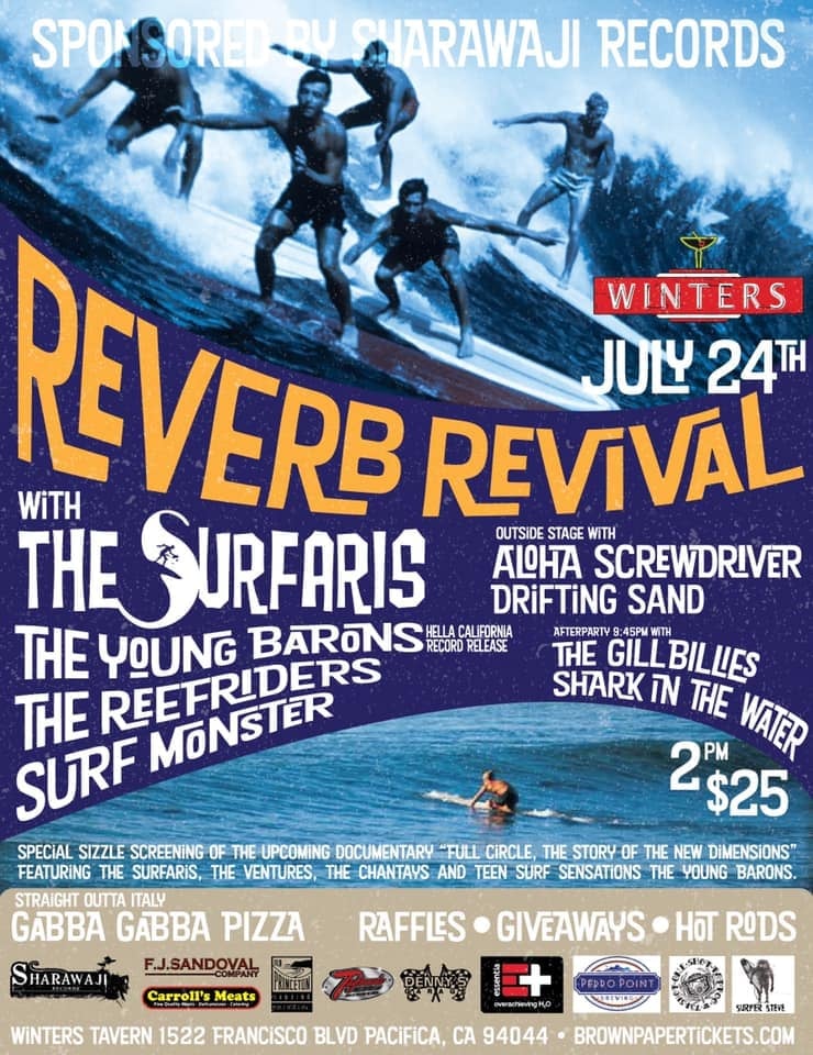 Big show coming up! This Saturday in Pacifica. Tix here: brownpapertickets.com/event/5151106
