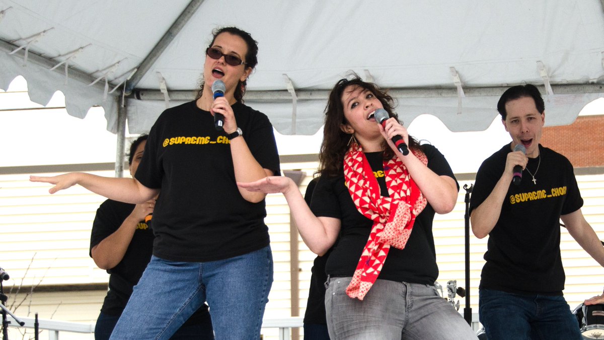 Bonnie and Ale showing how we #sing - and how much #fun we have doing it. Think you've got what it takes to #win a spot? We're taking #audition forms/videos through July 31 with callbacks in August. #acapella #music #singing #acappella supremechordsings.com/new-events/202…