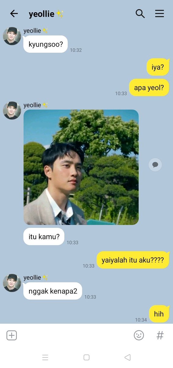 bIoomingsoo's tweet photo. chansoo short SNS AU

𝑀𝒶𝓃𝓉𝒶𝓃 💬

1. Itu kamu? https://t.co/afyN2JJcZH