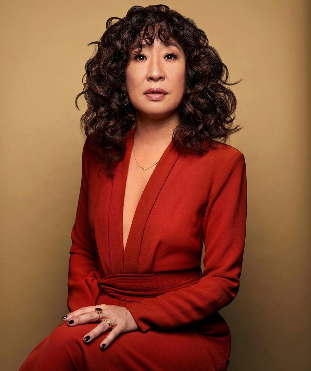 Happy 50th birthday to sandra oh 