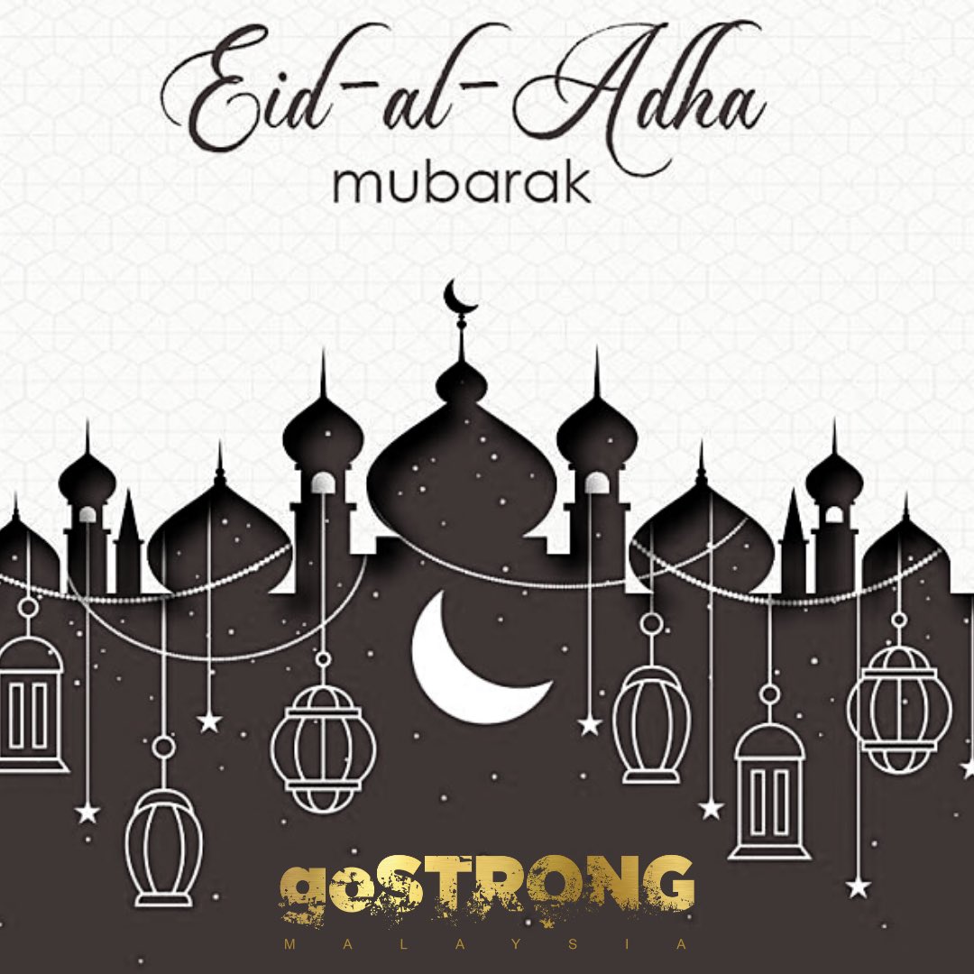goSTRONGmy's tweet photo. Salam Aidiladha diucapkan kepada seluruh umat Islam di mana jua anda berada.

Semoga pengorbanan kita ketika pandemik ini akan dirahmati Allah SWT.

Kekal teguh … bersama kita menjadi insan yang kuat di dalam menghadapi segala dugaan dan cabaran.

#goSTRONG #goSTRONGMalaysia https://t.co/KlPsT7DuV2