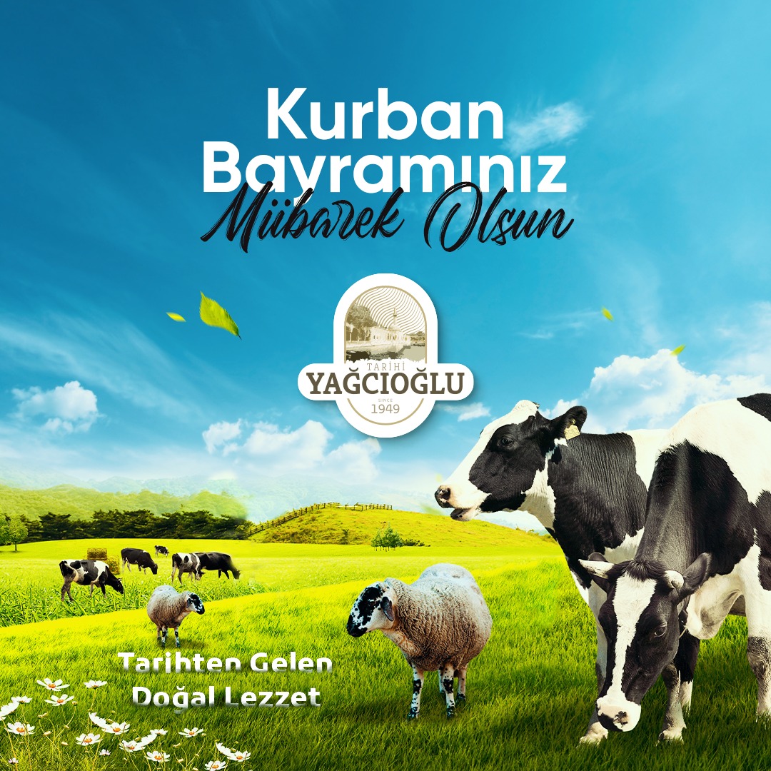 Kurban Bayramını sevdiklerinizle beraber mutlu, huzurlu ve sağlıklı geçirmenizi dileriz. Hayırlı Bayramlar...
.
.
#kurbanbayramı #hayırlıbayramlar