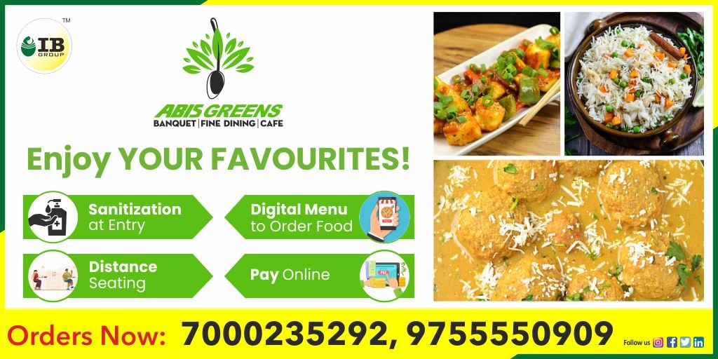 ibgroup_india's tweet photo. Get the most hygienic food from the super hygienic place in @RajnandgaonDist, The #ABISGreens ๐๐
Book now: 7000235292, 9755550909
#IBGroup #ABIS #greens #food #foodielife #safefooddelivery #safefood #homedelivery #convinience #foodlover https://t.co/6zeIdJMOpL