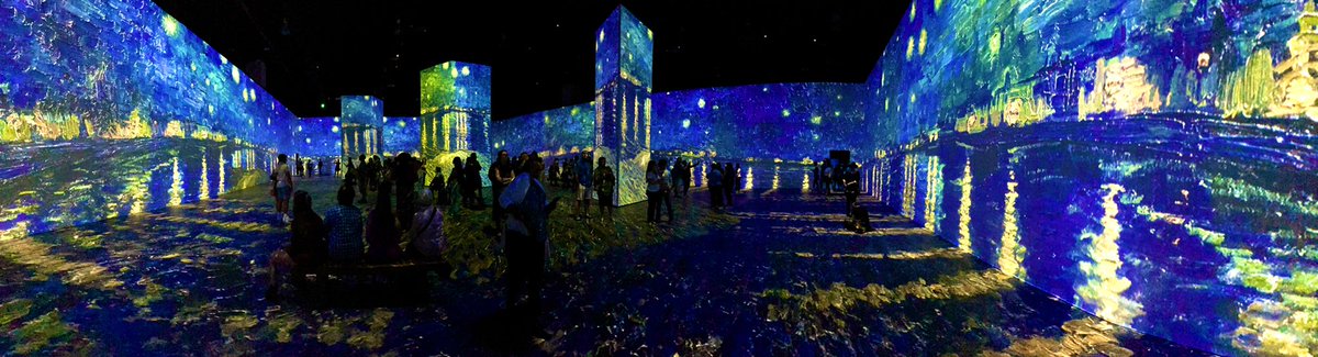 Bethwally08's tweet photo. @AlaneAdamsBooks I think this counts for #6 visit a museum! We went to #BeyondVanGogh @ the #WisconsinCenter. It was so amazing & everyone should go if they have a chance π¨πΌ #summerfunwithalane https://t.co/bjzKDHQXKF