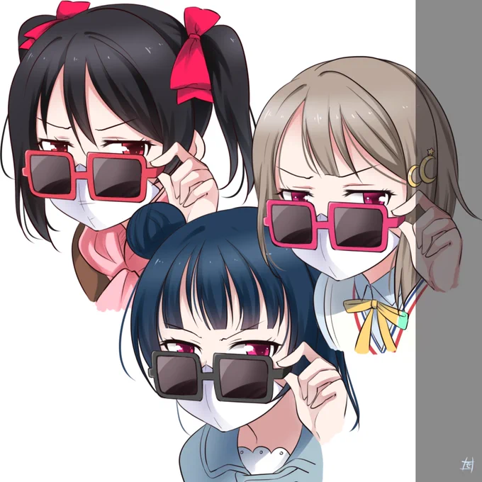 #フォルダに入ってる三人組晒してけ 