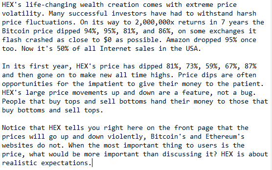 RichardHeartWin's tweet image. This is what the bot tells you when you type !dip in t.me/HEXcrypto.