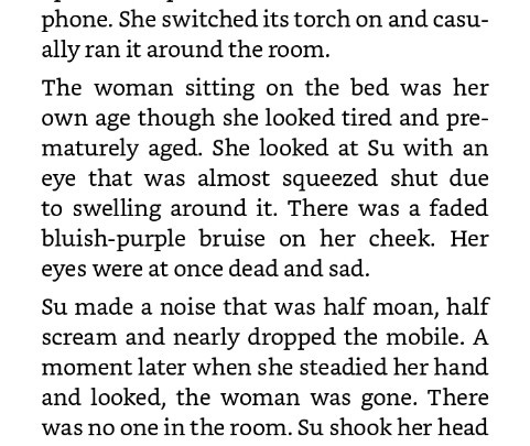 freentglty's tweet image. Sneak peek at #ABadPlace my novel now on sale. How Suchitra comes across what resides in her house. #spooky #novels #Supernatural