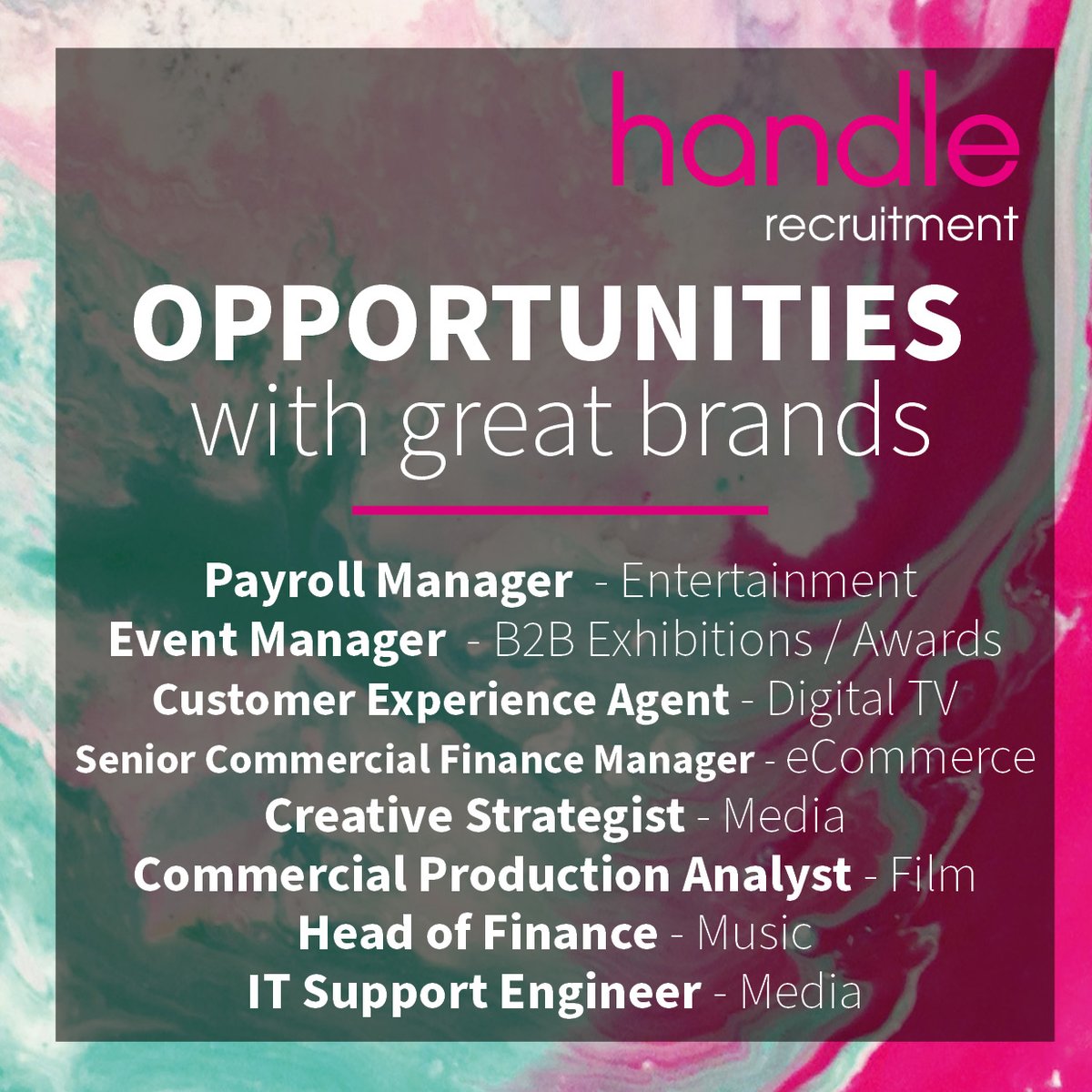 handle recruitment tweet media