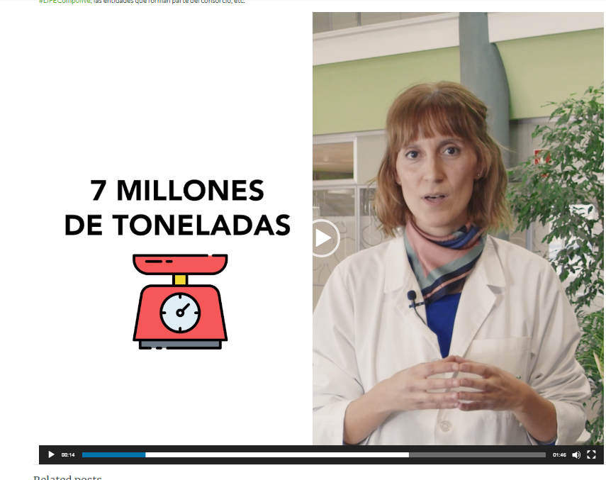 andaltec's tweet photo. Cámara de video Nuestra compañera Manuela Cano nos habla en este vídeo sobre la reutilización del residuo de la poda del olivo, en el marco del proyecto europeo #LIFE #Comp0live, liderado por Andaltec
https://t.co/ZJW1pENNNV
#plástico #innovacion´#economiacircular #residuos https://t.co/SD1YFXMUHb