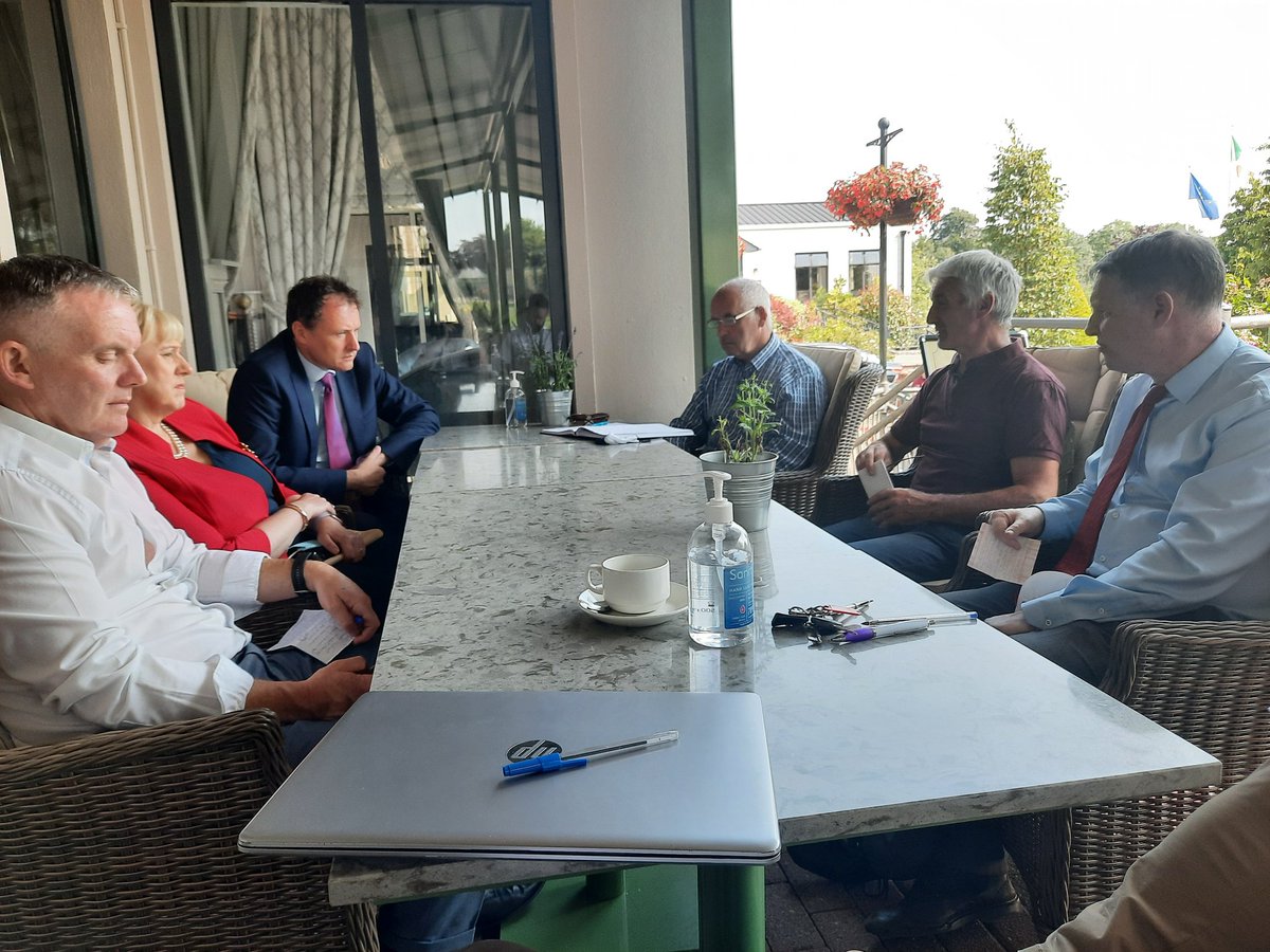 SlaneyTurlough's tweet photo. #IFAMonaghan Chair Patrick McCormick leading a delegation meeting @McConalogue, @HHumphreysFG &amp; @SenRobGallagher on a number of issues around CAP, POMs, Food Ombudsman, Climate Bill and Animal Welfare activist concerns.
@IFAmedia
@agriculture_ie 
@fiannafailparty 
@FineGael https://t.co/oGJ7sbJtGP