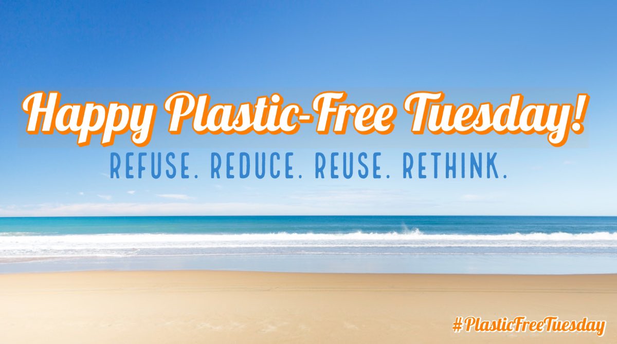 PlasticFreeTues's tweet image. It’s #PlasticFreeTuesday! Let’s refuse single-use plastic all day long. Let’s strengthen good habits, challenge norms, and get creative. When we hit barriers, let’s ask for change. Let’s use our voices and our choices to build a better future. 💪🌏🌊#BeTheChange #PlasticFreeJuly
