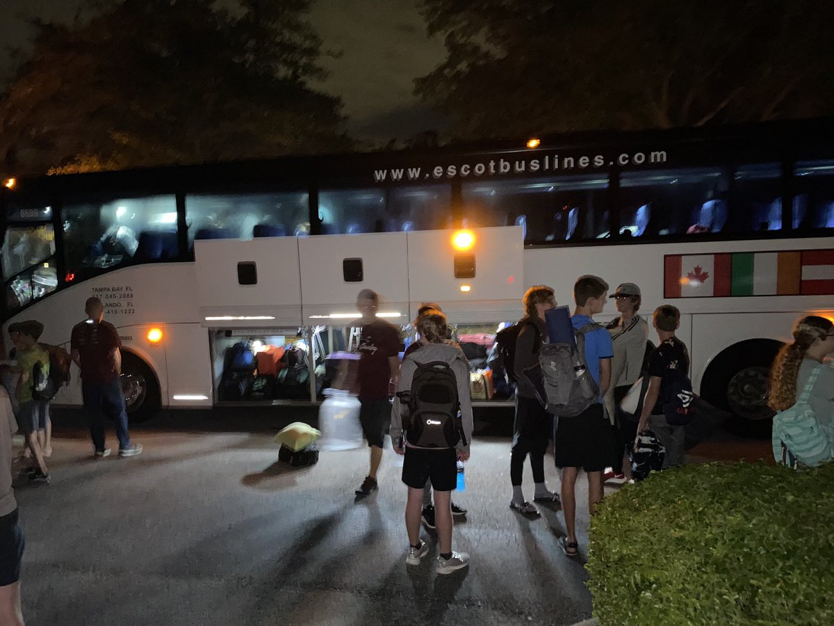 run_fca's tweet image. Heading out before dawn even thought about cracking…and the fun and fellowship, not to mention all the amazing runs that were to follow! Honored to have been given the opportunity to take 43 outstanding young men/ladies to FCA XC camp !