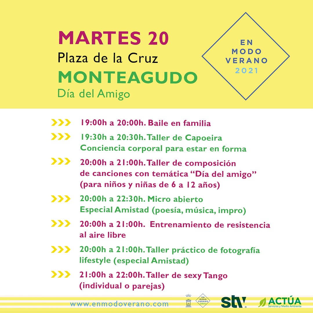 AOxigenarte's tweet photo. 📢 ¡Hoy visitamos #Monteagudo para celebrar el #DiaDelAmigo! 😍

👉 Capoeira, taller de composición de canciones, entrenamiento de resistencia, taller de fotografía, tango y mucho más‼️🤗

✅Al aire libre
✅Acceso libre
✅Para todo el 🌍

@AytoMurcia
@parquesdemurcia https://t.co/24DSw86cCP