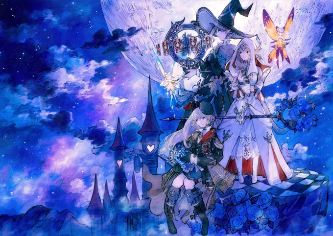 約束の地
#FF14 #FF14イラスト 