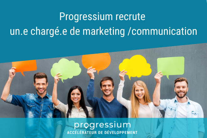 Progressium recrute ! 🔈

Afin d’accompagner notre #croissance, nous recherchons notre chargé.e #Marketing &amp; #Communication, qui sera le.la chef d’orchestre de notre #stratégie marketing &amp; communication.

Plus d'informations : bit.ly/3xSE4M2
