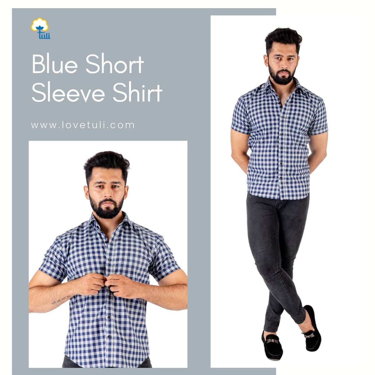 TuliIndia's tweet photo. These Tuli shirts are made with styling details that accentuate the overall look. DM to Shop!

https://t.co/Ro6w6fCxy2

#blueshortsleevesshirt #shortsleevesshirt #tulishirts #tuliwear  #blueshirt #mensfashion #menscollections #menswear #mensshirts https://t.co/tgC06hyZXL
