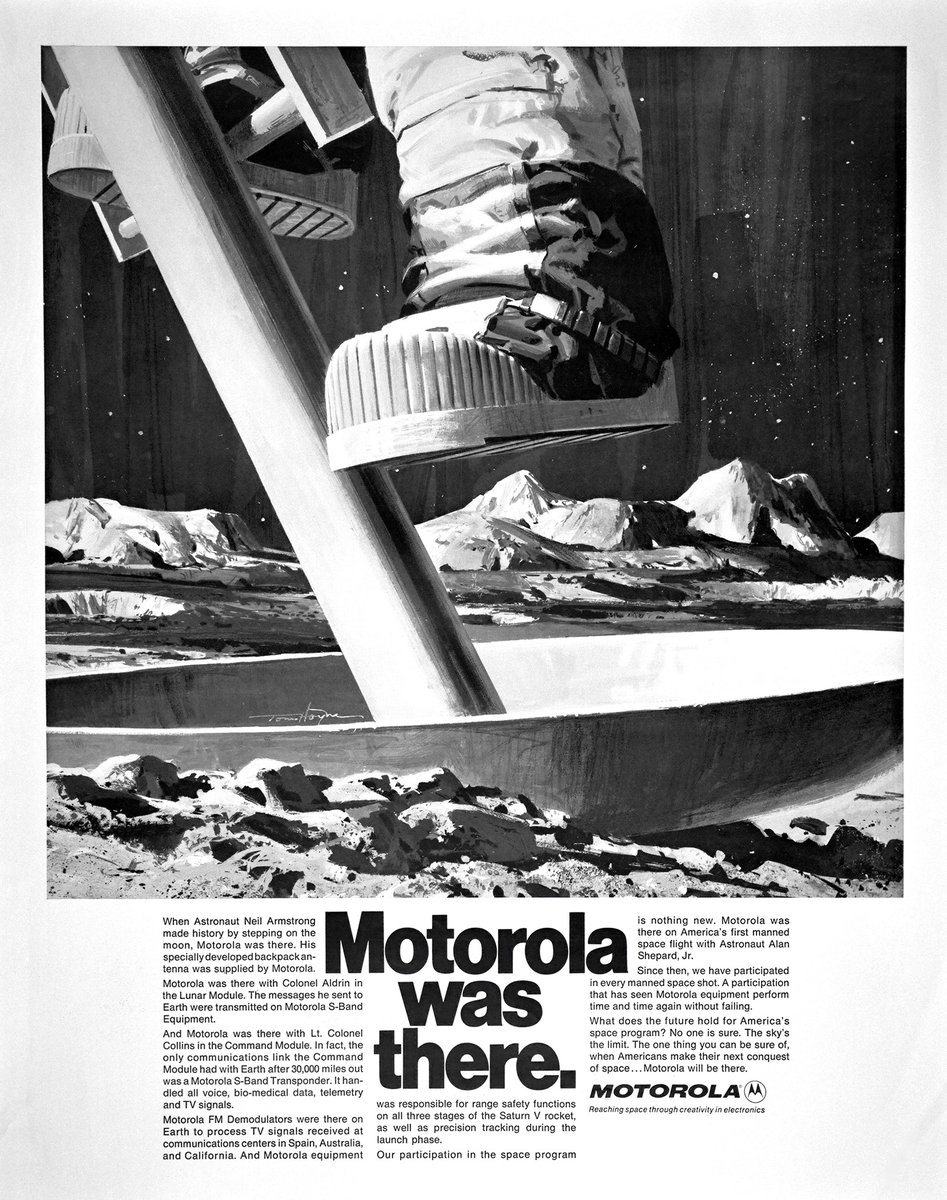 Motorola Moon Landing