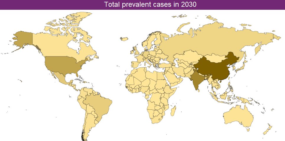 DRG_Epi's tweet photo. Clarivate epidemiology #extrapolatedworldwidecoverage forecasts the number of people living with #rheumatoidarthritis in over 170 countries up to 2030. Sign up for a demo at https://t.co/yoyvhha70V #arthritis #RApain https://t.co/zHqf1WkEk9