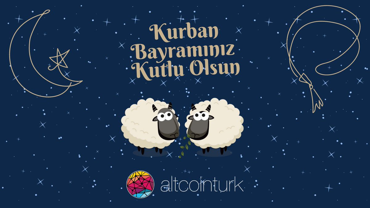 Sevdiklerimizle bir arada olduğumuz, huzurlu ve mutlu nice bayramlar görmek dileğiyle. 🐮🐑

Tüm Müslüman aleminin Kurban Bayramı kutlu olsun.