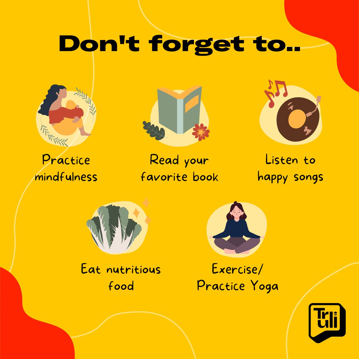 YourTruli's tweet photo. What is your self-care routine? 

#loveyourself #selfcare #mindfulness #relax #focus #mentalhealth #mentalwellness #exercise #yoga #takeabreak #summer #summerbreak #student #students #connection #connections #communnity #college #collegelife #campus #campuslife #studentlife https://t.co/0pFkryZIlY