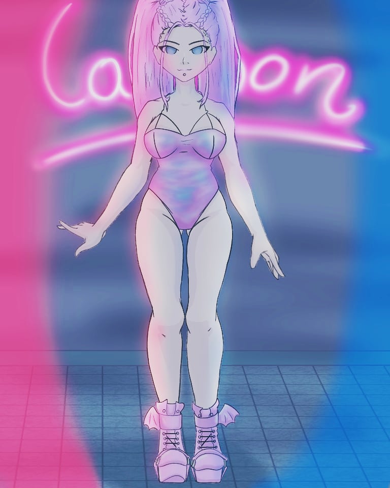 xcanoon's tweet photo. It's Long Time since I posted  something here 😊
#artistsontwitter #originalcharacter #digitalart https://t.co/kNBs6eS5qC
