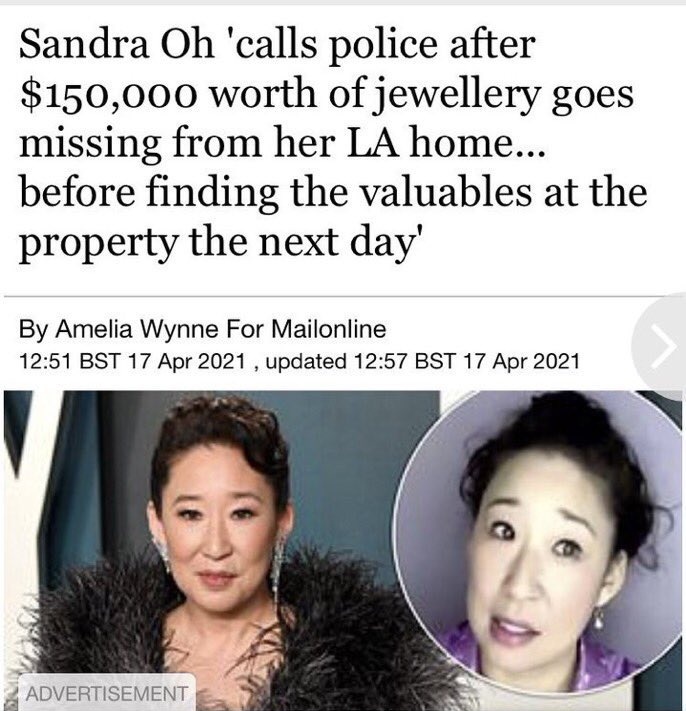 Happy birthday sandra oh <3 