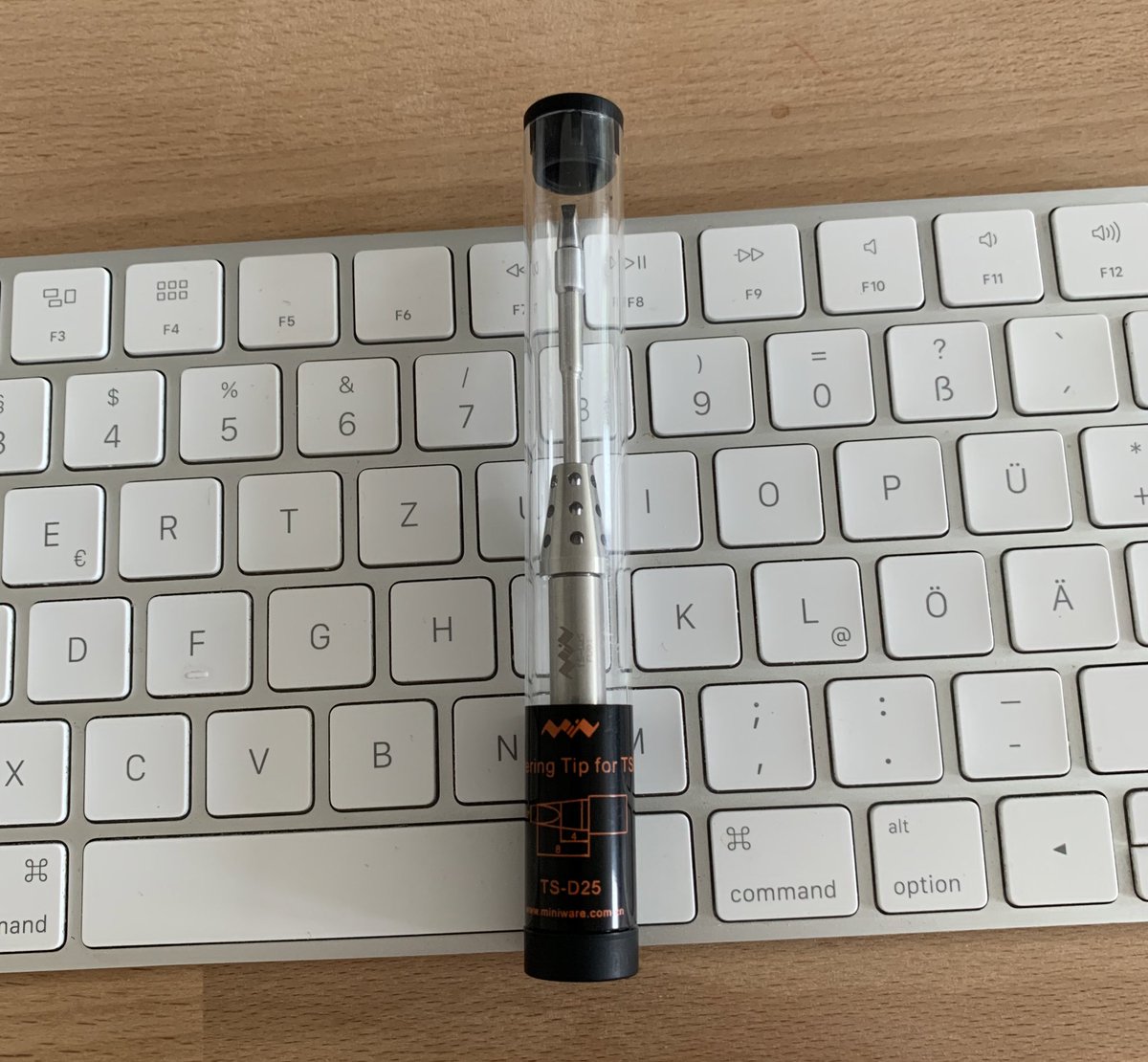 Just arrived! Soldering tip for the TS80 iron. Any impressions?