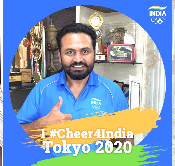 I extend my best wishes to the indian contingents participating at the tokyo olympics and India will win. Jai Hind 🇮🇳
