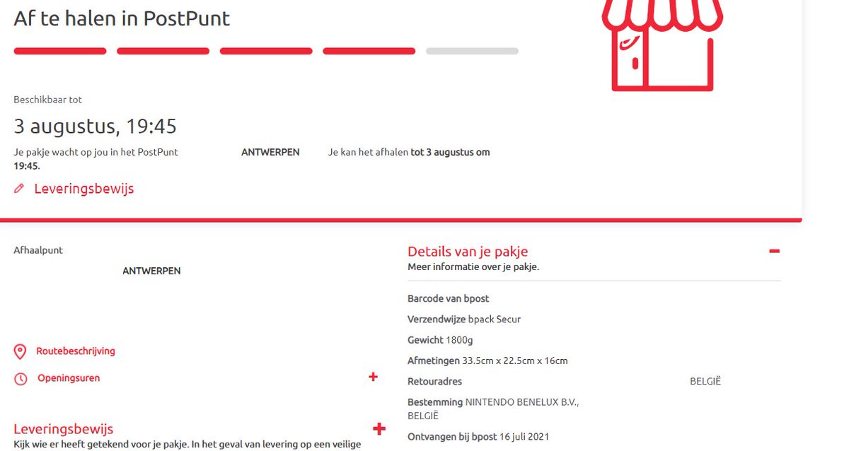 Jinzen_'s tweet photo. @NintendoBE_NL volgens @bpost_nl  moeten jullie de zending dus gewoon maar even afhalen in het postpunt.
Blijkbaar normaal op vandaag als je even 8€ neertelt voor een aangetekende zending. 🤦‍♂️ https://t.co/hrTHW3z6Jr