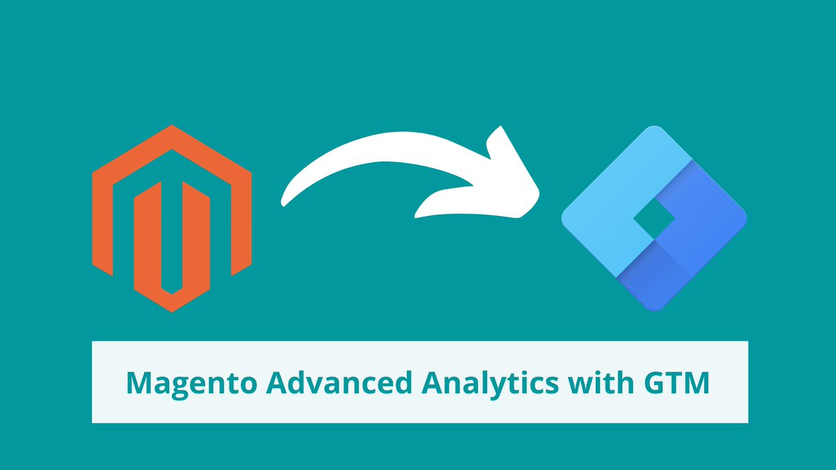 AgentoSupport's tweet image. Magento Advanced Analytics with Google Tag Manager, bit.ly/3zebF37
#GoogleTagManager #MagentoExtensionDevelopment #MagentoCommerce #MagentoDeveloper #Magento
#ecommerce