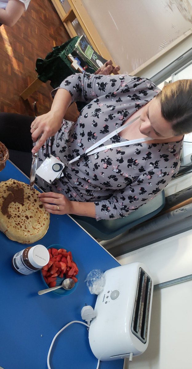 StJamesIDerby's tweet photo. Thank you to Mrs Balan for our yummy breakfast this morning!🍓🥞 https://t.co/kEBwX6VpCO