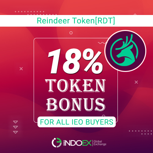 IndoEx (@indoex_ltd) on Twitter photo Reindeer Token (RDT)
18% TOKEN Bonus For all IEO Buyers
international.indoex.io/buyieo/RDT
reindeertoken.com
TG:  t.me/reindeertoken
x.com/TokenReindeer
Visit: international.indoex.io
Follow us on: t.me/indoexofficial
<a href="/TokenReindeer/">Reindeer Token</a> Reindeer Token (RDT)
18% TOKEN Bonus For all IEO Buyers
international.indoex.io/buyieo/RDT
reindeertoken.com
TG:  t.me/reindeertoken
x.com/TokenReindeer
Visit: international.indoex.io
Follow us on: t.me/indoexofficial
<a href="/TokenReindeer/">Reindeer Token</a>
