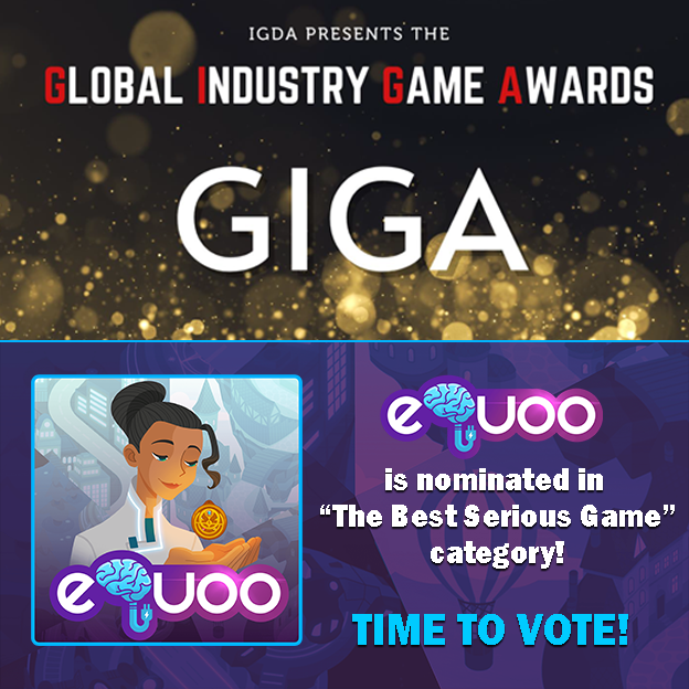 MiTaleGames's tweet photo. eQuoo game by PsycApps that MiTale has been developing with, is nominated for the Category of “Serious Games” at the Global Industry Game Awards - time to VOTE! 👇
https://t.co/CwTEJRguCi 
#equoo #PsycApps #gamedev #gameawards https://t.co/2kCga4cFaY