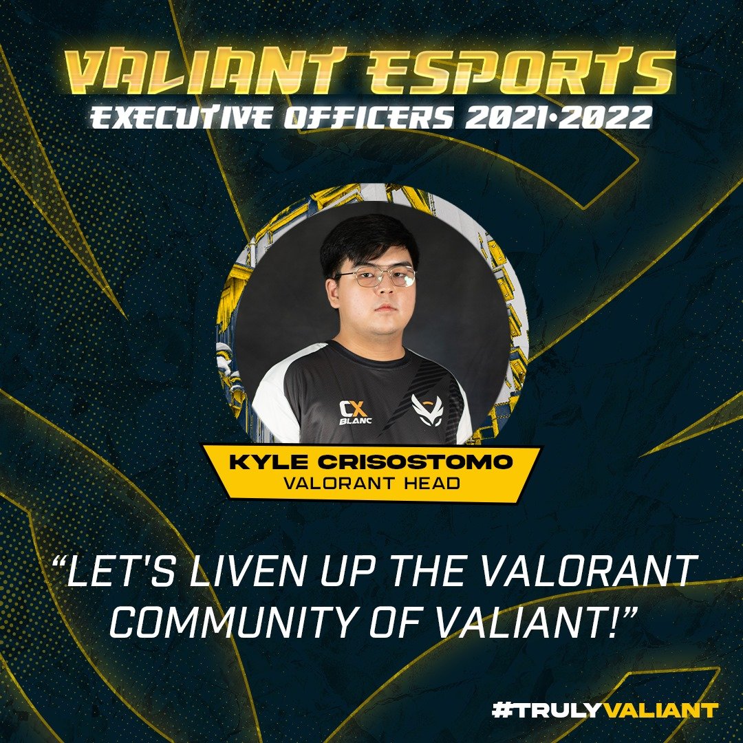 valianthau's tweet photo. Let's welcome Kyle Crisostomo as our League of Valorant Head and Zandrex Del Rosario as our Minecraft Head! #TrulyVALIANT #HAUWIN https://t.co/7eojfnNjA4