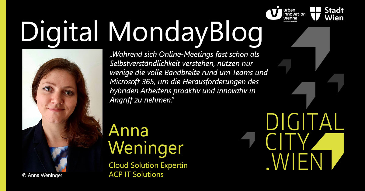 DigitalCityWien's tweet photo. „Mit voller Power in die Cloud“ im aktuellen #DigitalMondayBlog schreibt Anna Weninger von @acp_gruppe, wie Microsoft365 die Automatisierung und Digitalisierung vorantreibt! Jetzt online: https://t.co/clyO79uN39 https://t.co/Gd0ROrI72P