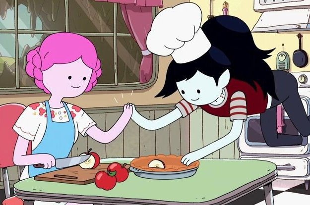 พูดถึงLGBT+ ในสื่อต่างประเทศ เชื่อว่าหลายคนยังไม่รู้ว่าเจ้าหญิงบับเบิ้ลกัมกับมาร์เซลีนแห่ง adventure time นางเป็นแฟนกันนะจ๊ะ