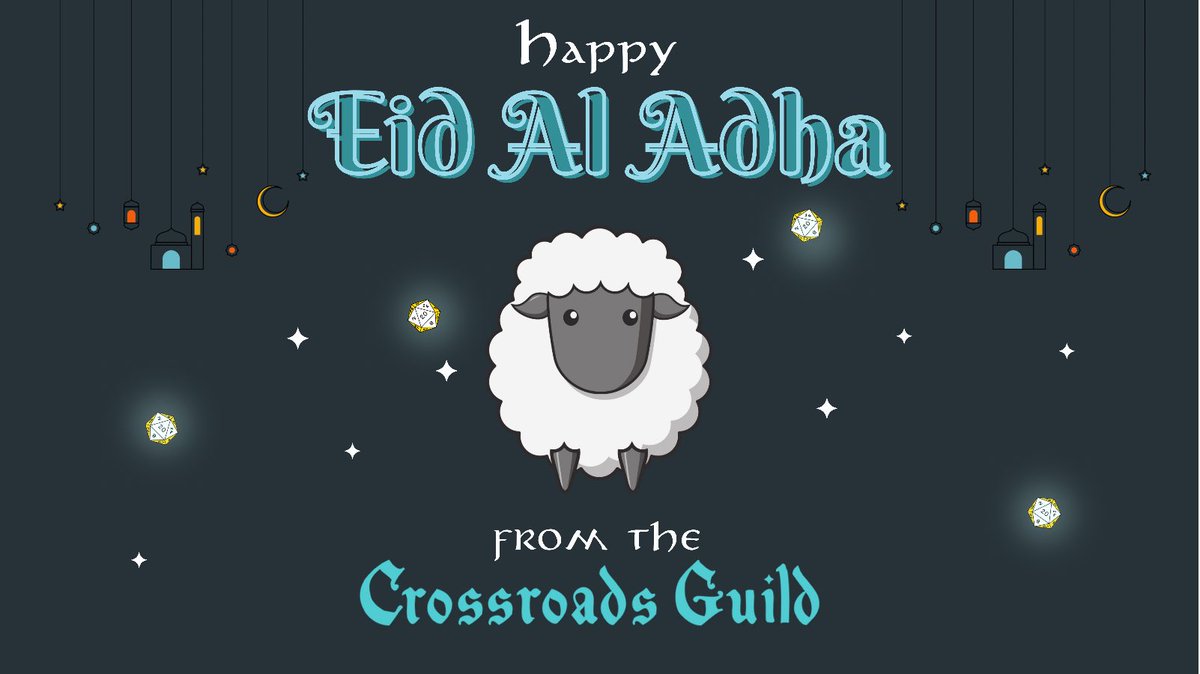 CrossroadsGuild's tweet photo. Happy Eid Everyone! Wish you and your family a safe and joyous year.
كل عام و انتم بخير و صحه و سلامه ♥️ https://t.co/tIgjFyX2Ap