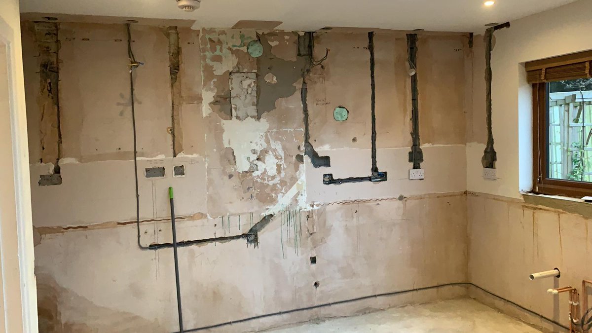 It's always great to see a #HappyCustomers face after lots of hard work on a brand new #kitchen! Check out these incredible before and after photos of a job we teamed up on for these wonderful results. #Cambridge #Electrician