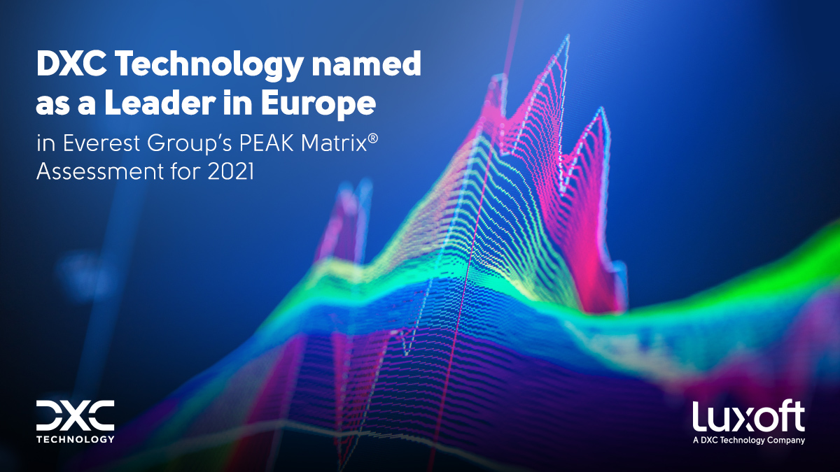 We’re proud to share that @DXCTechnology has been named as a Leader by @EverestGroup in its Europe focused #Banking Applications and Digital Services #PEAKMatrix® Assessment for 2021. Discover how we can transform your business: dxc.to/3xJuzyM
