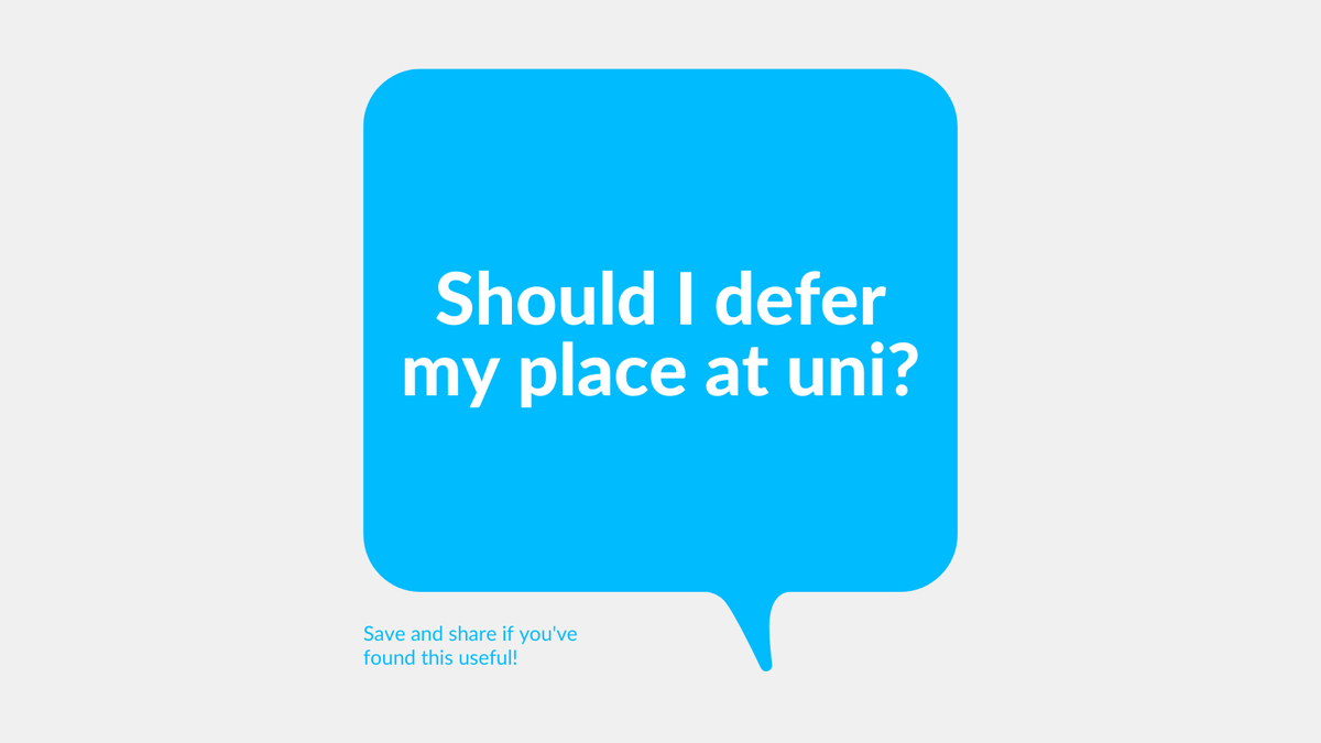 Whatuni's tweet image. You've got some university offers but now thinking about a gap year? You can defer your place at university and take a year out! We've compiled a list of pros and cons to help you make your decision.

ow.ly/FScV50FxyB1

#GapYear #Travel #Defer #UniAdvice #SyduyAdvice