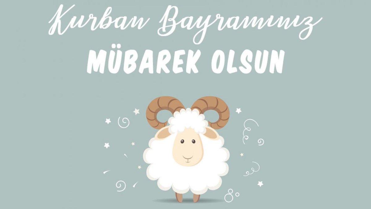 Kurban Bayramınızı en içten dileklerimle kutlar, aileniz ve sevdiklerinizle sağlık, huzur ve mutluluk içinde bir bayram geçirmenizi dilerim..   #KurbanBayramı #iyibayramlar #HayirliBayramlar