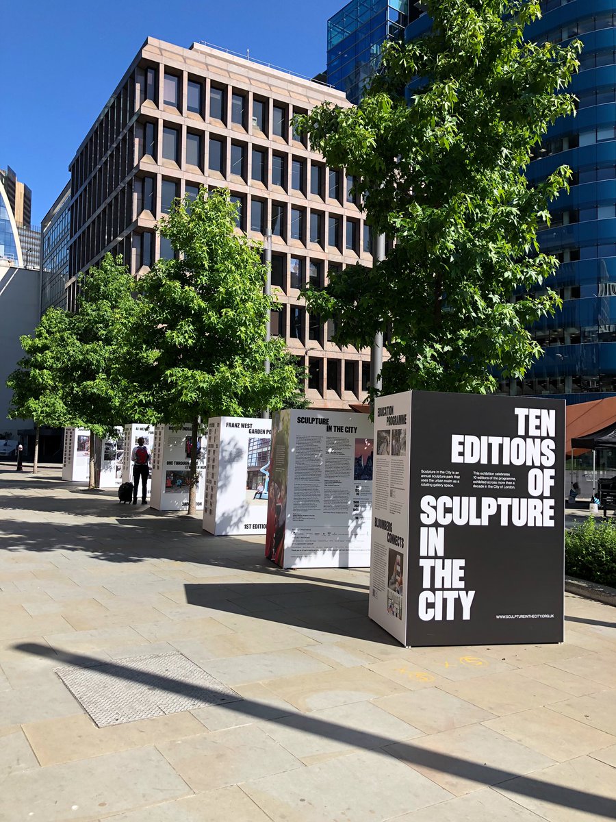 Sculpture in the City (@sculpturecity) on Twitter photo Now on display! Check out #SculptureintheCity’s 10th anniversary retrospective, an outdoor exhibition on display in Aldgate Square 16 July-08 August, and Guildhall Yard 09-26 August. ☀️ Now on display! Check out #SculptureintheCity’s 10th anniversary retrospective, an outdoor exhibition on display in Aldgate Square 16 July-08 August, and Guildhall Yard 09-26 August. ☀️