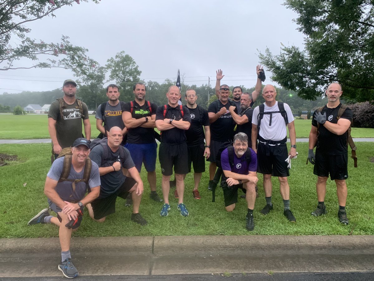 14 <a href="/F3ENC/">F3ENC Crossbones</a> PAX did Magnificent 7’s at #ruckready. Thanks to <a href="/AlligoodKevin/">Kevin Alligood</a> for the opportunity to Q. WIN THE DAY! 
BB is live: f3enc.com/backblasts/ruc…