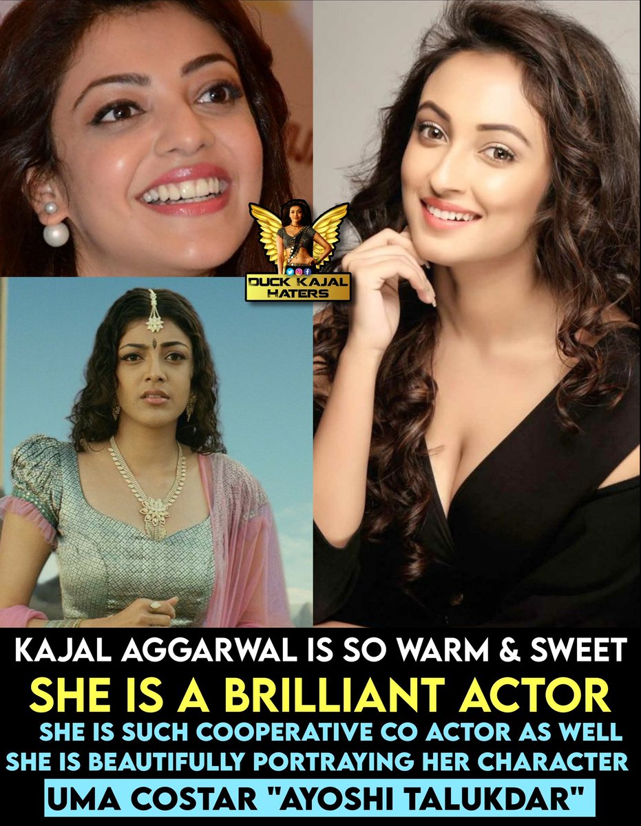 #UMA Co-Star @ayoshitalukdar About Our Queen @MsKajalAggarwal in Latest Interview 💖

#KajalAggarwal