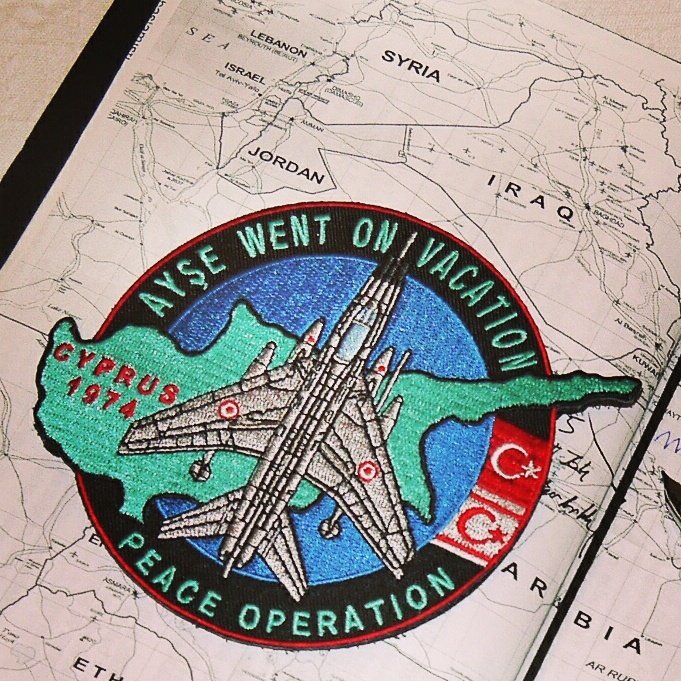 Ayşe'nin tatili bomba gibi geçti.

Kıbrıs Barış Harekatı'nın 47. yıl dönümü kutlu olsun...
#20Temmuz #20Temmuz1974 #KKTC