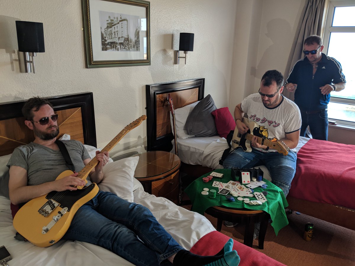 carcrashcasino's tweet photo. We're in the studio at @RadioWindrush this evening from 8pm, chatting to Fergus and playing some stripped-down versions of our tunes. 
Set a reminder and join us! #carcrashcasino #windrushradio #livemusic https://t.co/0PQIxpTAxY