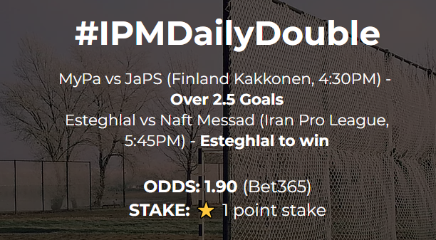 TippingTony's tweet photo. 🏆 #IPMDailyDouble

And here's today's Daily Double to get your teeth into as well. Best of luck with your bets today guys

Don't forget we've also got #TheWatchlist up on site for you as well here: https://t.co/0rYRZXIBLV

18+ Please Gamble Responsibly https://t.co/fCmhCaaSDG