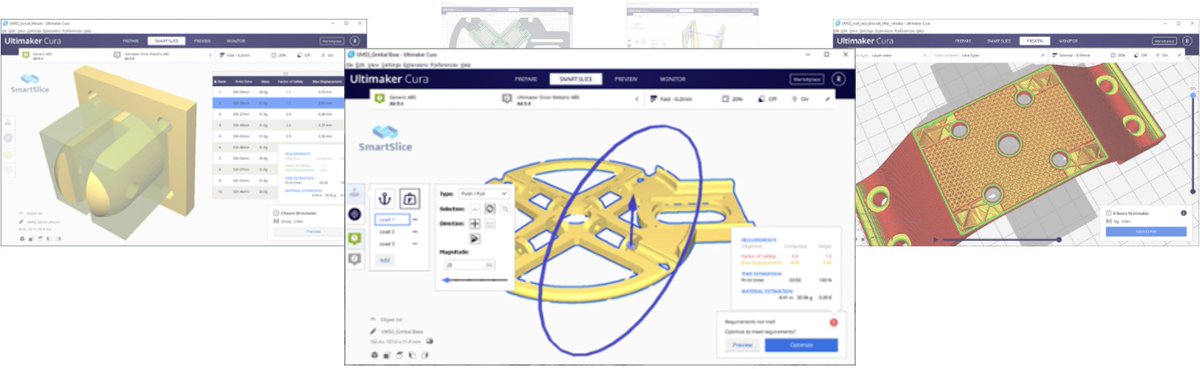 3DGBIRE's tweet image. - @TetonSim has developed unique print optimisation technology for @Ultimaker Cura. Start your free trial today and find out how you can reduce your number of print iterations #3dprinting ➡️: bit.ly/SmartSlicetrial 

#SmartSlice #3dmodeling #additivemanufacturing
