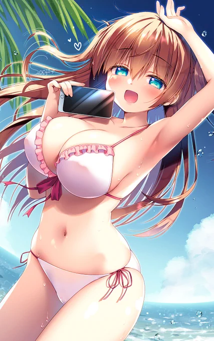 いっしょに写真とろ♡ 