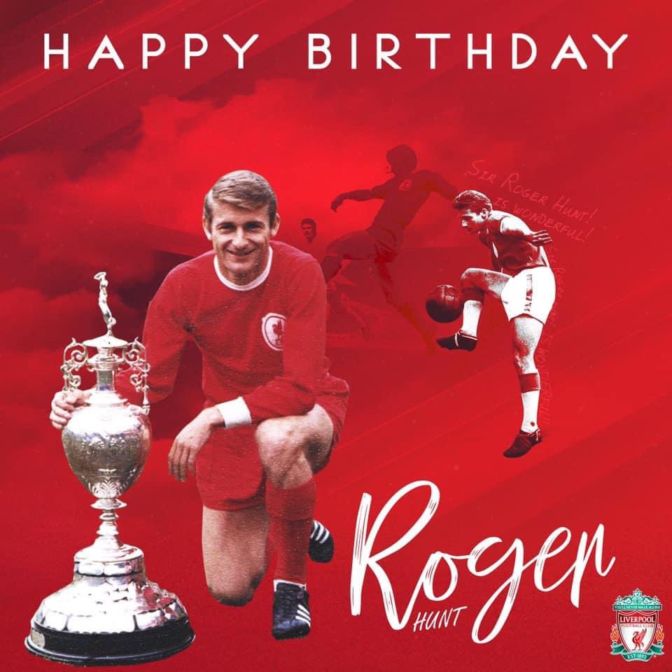 Happy Birthday Sir Roger Hunt  